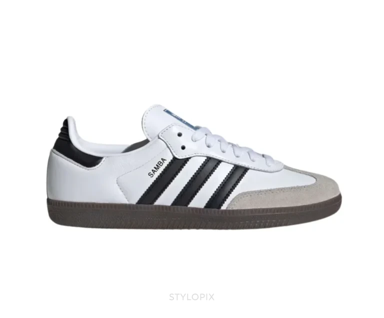 Adidas Samba Cloud White Core Black - Adidas First Copy Shoes