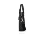 Louis Vuitton Laptop Bag with Dust Cover Full Black Business Bags - First Copy Laptop Bag