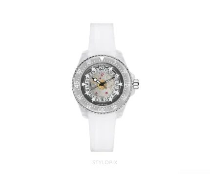 Gucci Dive White Silicon Strap Skeleton Automatic - Gucci First Copy Watches