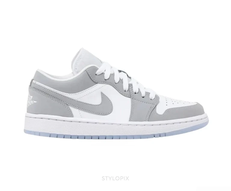 Nike Air Jordan Retro 1 Low Wolf Grey - Nike First Copy Shoes