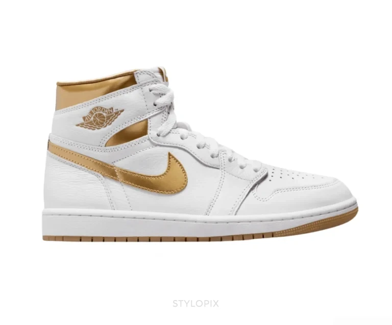 Nike Air Jordan Retro 1 High Metallic Gold - Nike First Copy Shoes