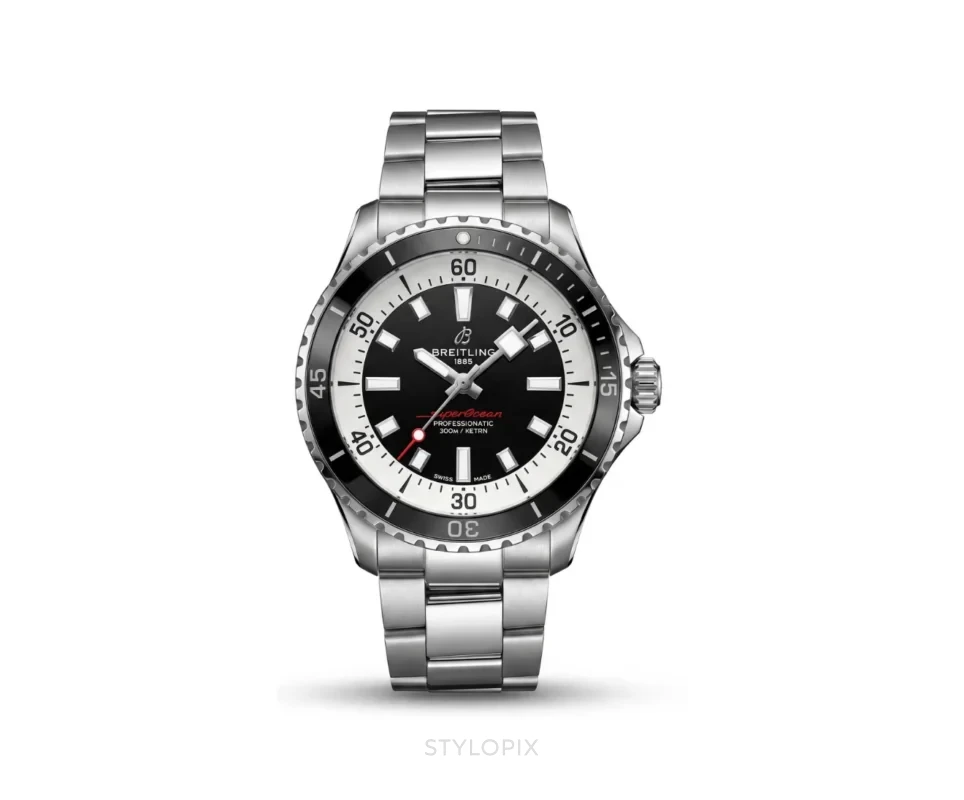 Breitling Super Ocean Black Quartz - Breitling First Copy Watches