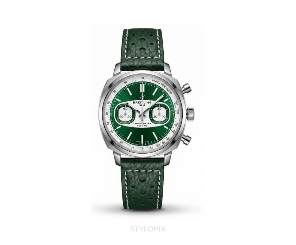Breitling Top Time B01 Racing Green Quartz - Breitling First Copy Watches