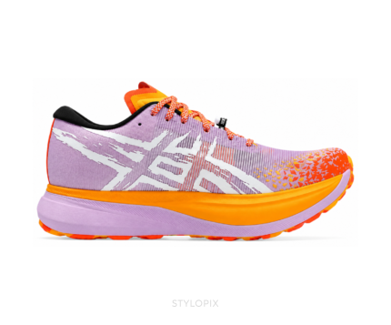 Asics Metafauji Trail Shoes Puple Orange - Asics First Copy Shoes