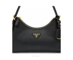 Prada CB Black Aimee Shoulder Bag With Original Box & Carry Bag - First Copy Sling Bag