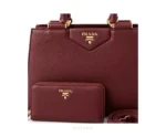 Prada Combo Maroon Color Shoulder Bags - Prada First Copy Bags