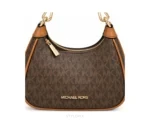 Michael Kors CB Cora 100822 Brown Mini Zip Pochette Signature Sling Bag Original Dust Cover & Carry Bag - Michael Kors First Copy Bags