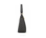 Michael Kors MK 100822 Black & White Cora Small Hobo Shoulder Sling Bag With Original Dust Cover & Carry Bag - Michael Kors First Copy Bags