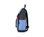 Coach Rivington Color Block Backpack Black Blue Black With Dust Cover - Coach First Copy Bags