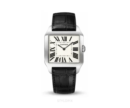 Cartier Dumont Black Silver 35mm Automatic - Cartier First Copy Watches