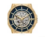 Armani Exchange Open Heart Blue Dial Skeleton Automatic - Armani Exchange First Copy Watches