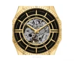 Armani Exchange Open Heart Gold Chain Skeleton Automatic - Armani Exchange First Copy Watches