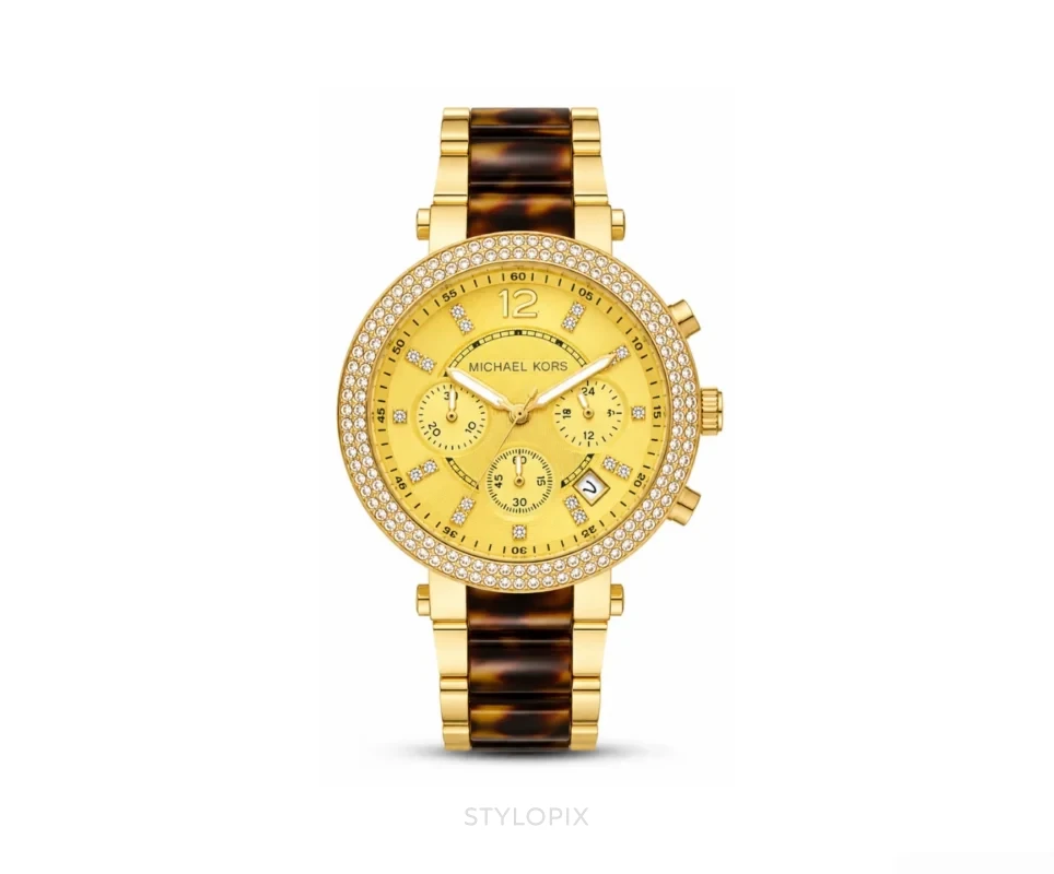 Michael Kors Mk 5688 With Gold Dial Quartz - Michael Kors First Copy Watches
