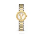 Versace Mini Virtus Silver Gold Authentic Store Quality - Versace First Copy Watches