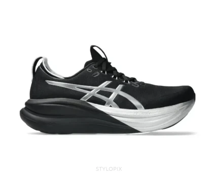 Asics Gel Nimbus 28 Platinum Black - Asics First Copy Shoes