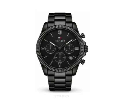 Tommy Hilfiger With Chronograph 36mm Black Dial Quartz - Tommy Hilfiger First Copy Watches