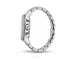 Versace Black Dial With Silver Metal Strap Quartz - Versace First Copy Watches