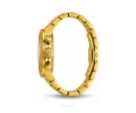 Versace White Dial With Chronograph Gold Metal Strap Quartz - Versace First Copy Watches