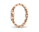Versace Plain Dial With Rose Gold Metal Strap Quartz - Versace First Copy Watches