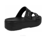 Crocs Sandal Flat Black - First Copy Crocs