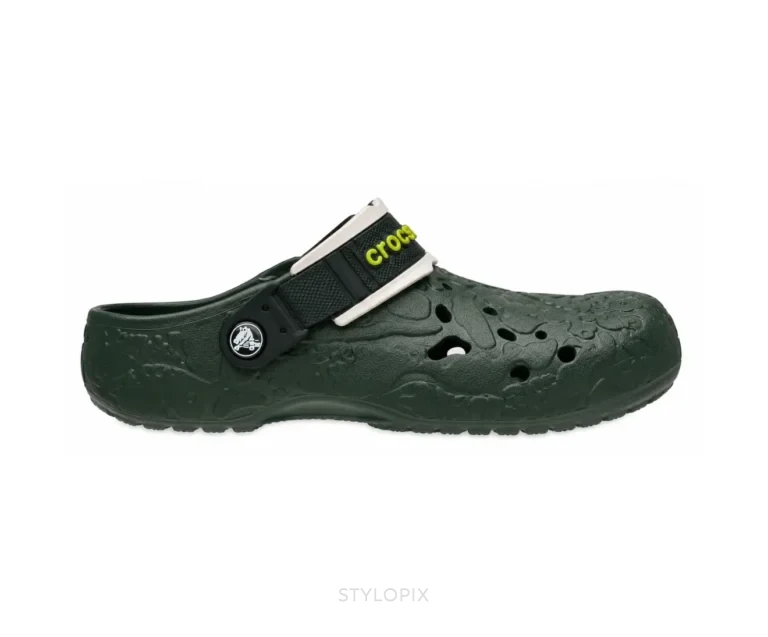 Crocs Atlas Dark Green Camo - First Copy Crocs