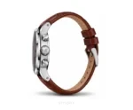 Audemars Piguet With Choronograph Brown Leather Strap Automatic - Audemars Piguet First Copy Watches