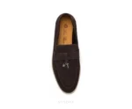 Loro Piana Dark Brown - First Copy Formal Shoes