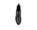 Zara Black Smooth Chelsea Boots - First Copy Formal Shoes