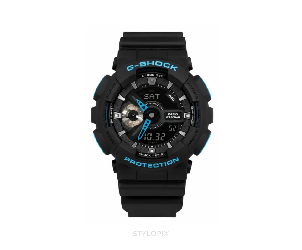 Casio G-Shock GA-110LN-1A Neon Layered Band Series Quartz - G Shock First Copy Watches