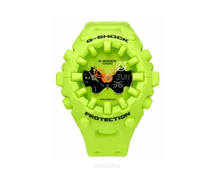 Casio G-Shock GA-V01-9A Neon Yellow Quartz - G Shock First Copy Watches