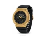 Casio G-Shock GM-2100G-1A9 Gold Black Quartz - G Shock First Copy Watches