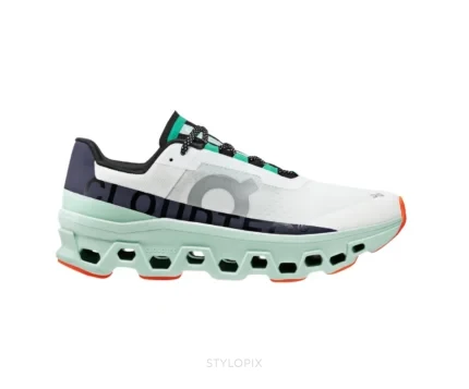 On Cloudmonster Undyed White Creek Running Shoes - On First Copy Shoes