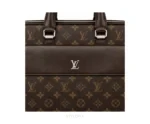Louis Vuitton Laptop Bag with Dust Cover Brown Business Bags - First Copy Laptop Bag