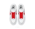 Nike Air Force One Red Tick With Red Laces Customized Unisex - Nike First Copy Shoes