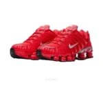 Nike Shox TL Speed Red and Metallic Silver - Nike First Copy Shoes