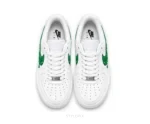 Nike Air Force One Green Tick With White Customized Unisex - Nike First Copy Shoes