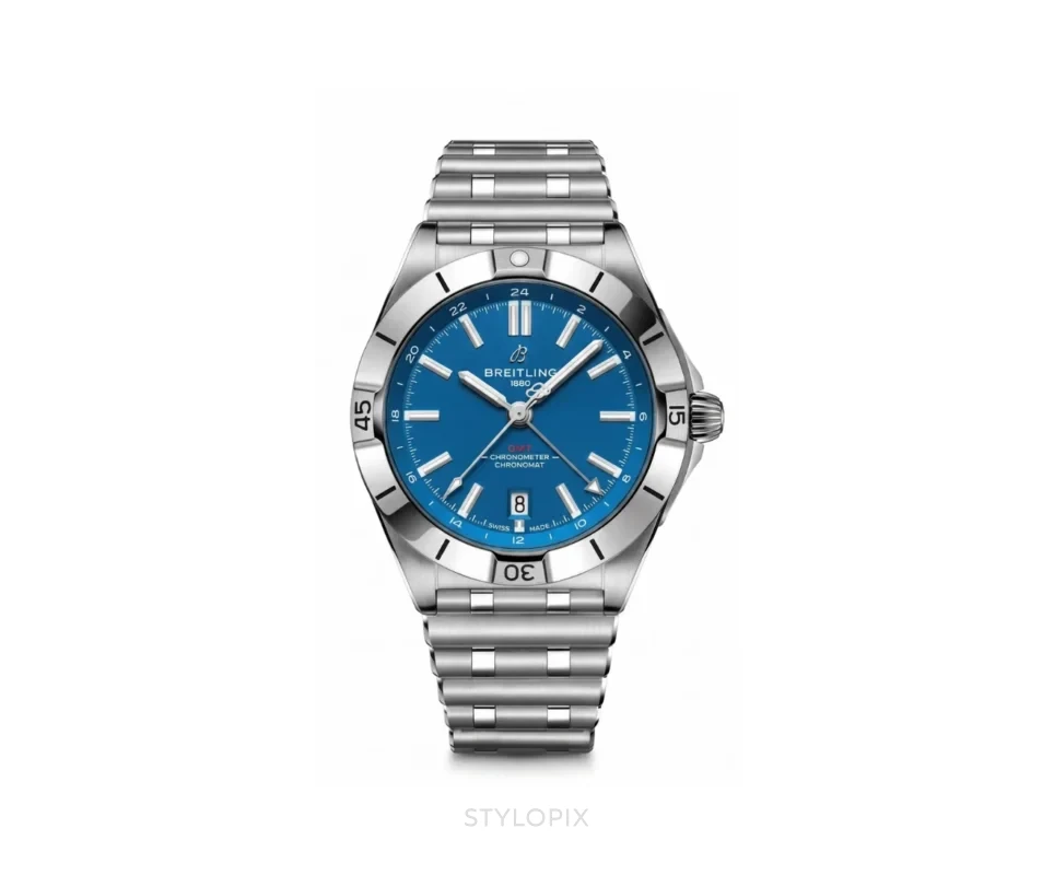Breitling Chronomat GMT NFL Detroit Lions Edition Automatic - Breitling First Copy Watches