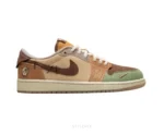 Nike Air Jordan 1 Retro Low Zion Williamson Voodoo - Nike First Copy Shoes