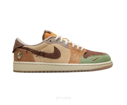 Nike Air Jordan 1 Retro Low Zion Williamson Voodoo - Nike First Copy Shoes