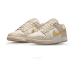 Nike Dunk Low Phantom Metallic Gold - Nike First Copy Shoes