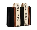 Chloe Woody Tote Bag Black - First Copy Tote Bag