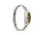 Citizen Open heart Green Dial With Double Tone Metal Strap Skeleton Automatic - Citizen First Copy Watches
