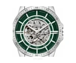 Armani Exchange Open Heart Green Dial Skeleton Automatic - Armani Exchange First Copy Watches