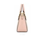 Michael Kors Sienna MK Medium Mulled Cider Pink Satchel Bag With Original Carry Bag & Dust Cover - Michael Kors First Copy Bags