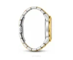 Versace White & Gold Dial Chrono Graph Double Tone Metal Strap Quartz - Versace First Copy Watches
