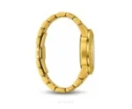 Versace White Dial With Chronograph Gold Metal Strap Quartz - Versace First Copy Watches
