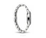 Emporio Armani Black Dial With Silver Metal Strap Quartz - Emporio Armani First Copy Watches
