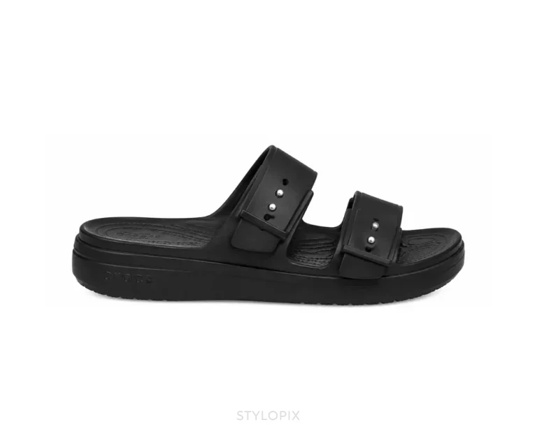 Crocs Sandal Flat Black - First Copy Crocs