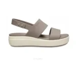 Crocs Sandals Heels Mushroom & White - First Copy Crocs