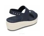 Crocs Sandals Heel Navy Blue - First Copy Crocs